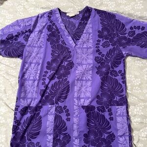 Assorted Aloha Scrub Tops-Price listed for  (3)